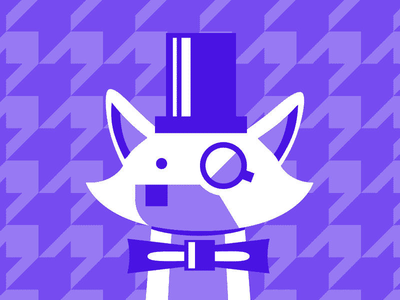 Fancy Fox Gets Down after effects character fox illustration super awesome dance party