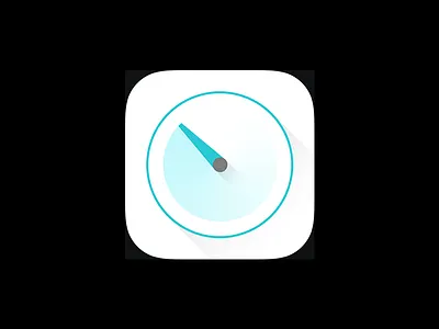 Timer green icon ios timer white