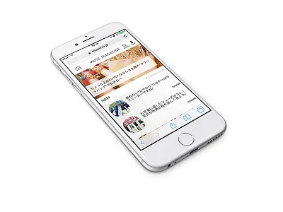 Muse&Co Web-Magazine Mobile Site mobile site