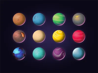 Planets cosmos planet space