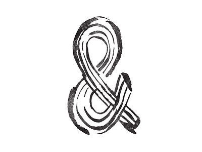 Ampersand #2 ampersand and black doodle et lettering swash type