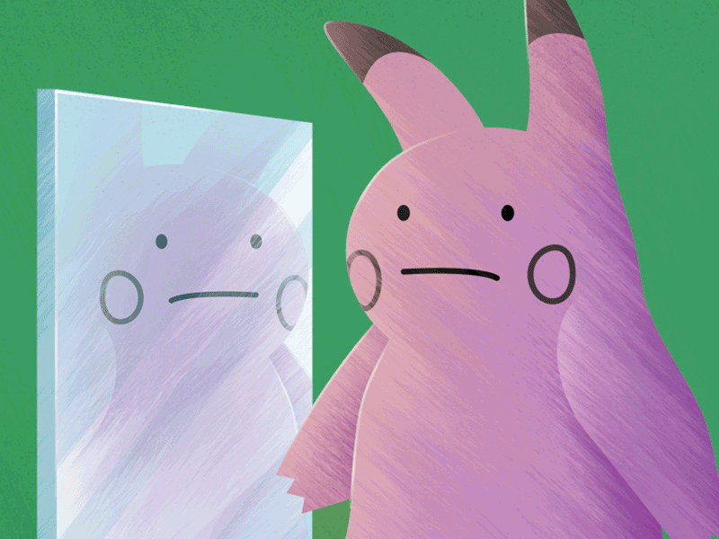 Pokemon 7 Deadly Sins - Envy 7 deadly sins design drawing dry brush gif graphic design illustration nintendo pokemon process sin texture