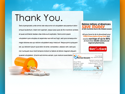 Tambralyn Thank You Webpage Mock Up mock up ux