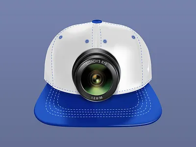 Sports cap illustration coachseye illustration vector