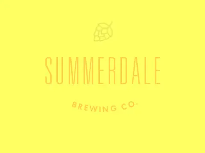 Summerdale Brewing Co. beer branding
