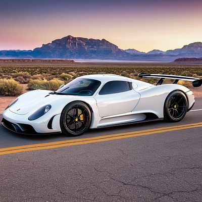 Supercar concept based on Porsche styling porsche gt3 porsche supercar concept