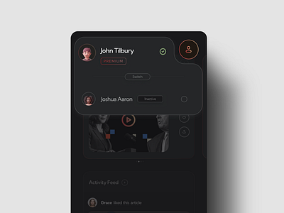 Daily UI 64 - User Selection dailyui design figma product design ui ux