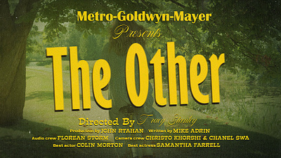 Vintage Movie Titles classicfilmdesign creativetypography dribbbleinspiration graphicdesignshowcase motiondesignlovers motiongraphics oldhollywoodvibes retromotiongraphics timelessaesthetics vintagedesigntrends