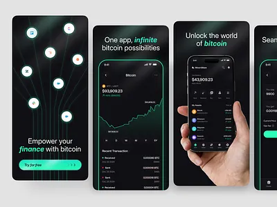 App Store Screenshot - Crypto App app store app template bitcoin clean cryptotradin cryto dark fintech google app mobile apps mobile screenshoot mobile ux modern play store screenshot playstore preview preview apps screen shoot trading uiux