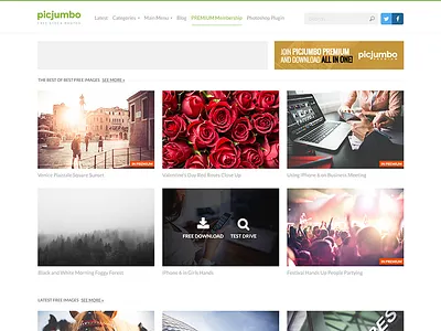 WIP picjumbo's Biggest Change Since 2013 background collection graphic images photos picjumbo stock stock photos visual webdesign