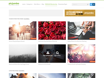 WIP picjumbo's Biggest Change Since 2013 background collection graphic images photos picjumbo stock stock photos visual webdesign