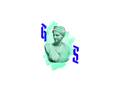 GS blakletter g gothic lettering s schtyle typography vaporwave