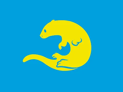 Primo Otter advertising animal branding design illustration logo logo mark logomark otter snoop dogg symbol