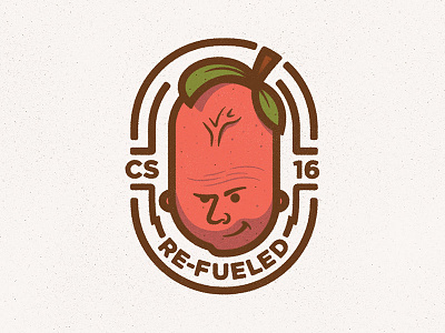 Re-Fueled creativesouth illustration logo