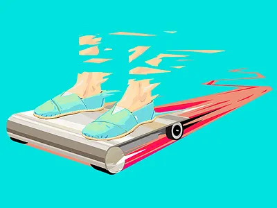 Walkcar illustration longiy walkcar