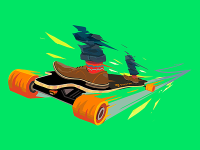 Boostboard board boosted illustration longiy