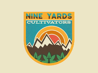 Nine Yards Grow & Dispensary boone colorado cultivate dispensary green grow leaf logo marijuana nine yards weed