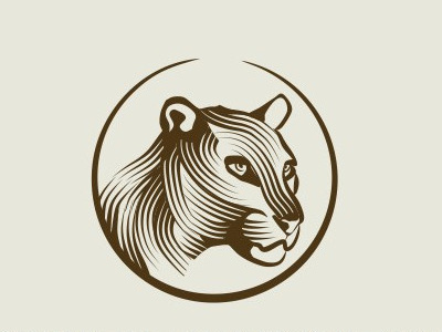 Panther _ engraving annimal art black and white engraving engraving effect gravure style illustration logo logo design panther retro vintage