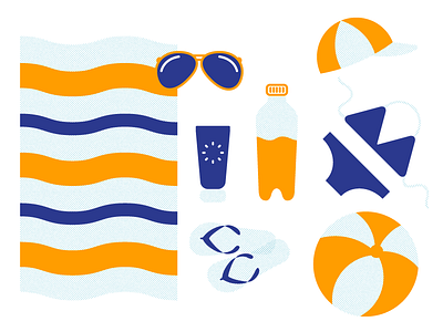 Summer baseball hat flip summer sun sunglasses swim swimming