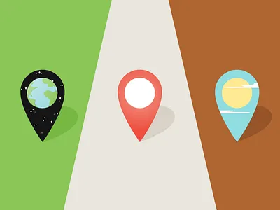 Location Icon gps icon illustration location vector
