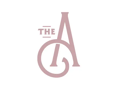 The A custom dropcap hand lettering lettering typography