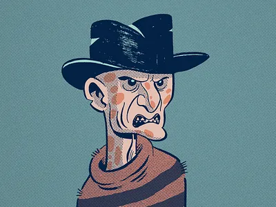 Freddy forfun freddykrugger illustration ledo ledodesign