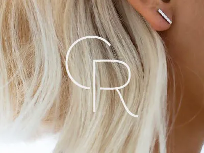 Carley Randall Beauty beauty branding hair stylist logo logomark