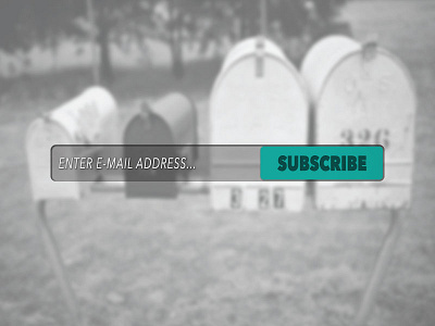 Subscribe button clean daily ui flat landing modern newsletter plain subscribe ui uiux ux