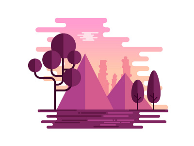 Another Landscape illustration landscape nature scenery