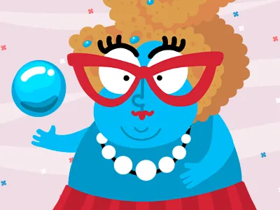 Emolium 2 character emolium water woman