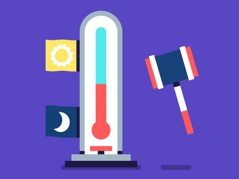 Body Temperature – Huffington Post Spot Illustrations 2d animation carnival dangerdom hammer high striker huffington post motion authors ray east temperature thermometer thor valentin kirilov