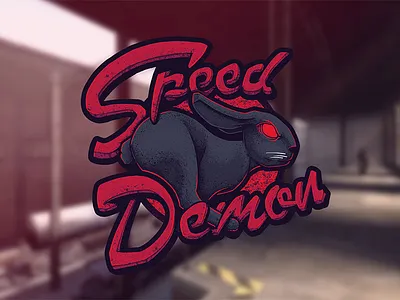Speed Demon bunny csgo sticker