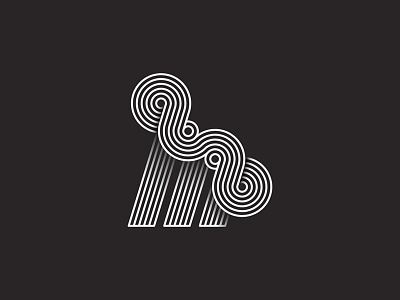 M / 36daysoftype 36daysoftype alphabet graphic letter m type typeface typography vector