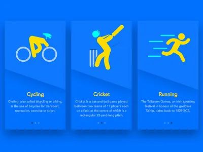 Sports App Walkthrough cricket cycling download freebies india ios ipl running score sketch sports walkthrough