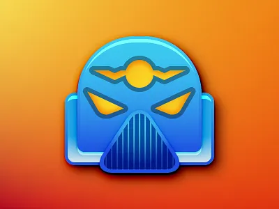 Space Marine (Adeptus Astartes) 40k alien dice icon marine miniature nerd space marine ultramarine wargaming warhammer