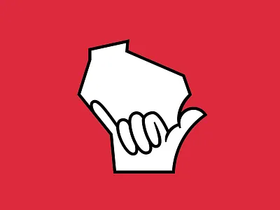 Wiloha - Concept for Wisconsin Surf Shop design graphic hangloose wisconsin