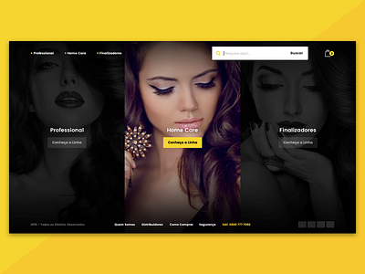 WIP - Beauty Shop beauty ecommerce hair make up makeup shop store web webdesign