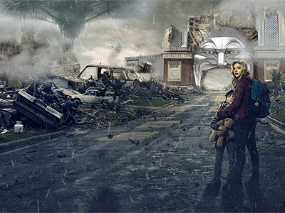 The 5th Wave- Universal artwork film gif movie retouching