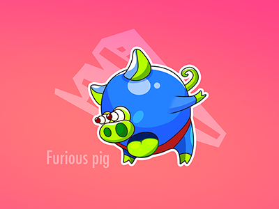 furious pig pig