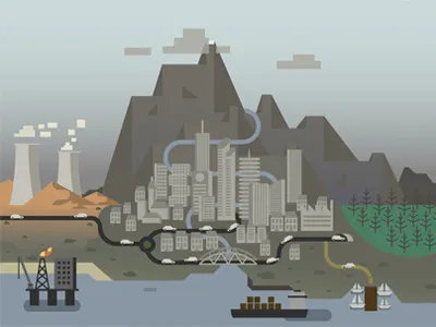 Apocal apocalypse illustration polution