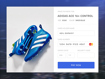 Payment Card adidas button card credit card payment soccer