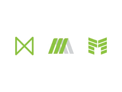 M Exploration exploration graphic letter logo logomark