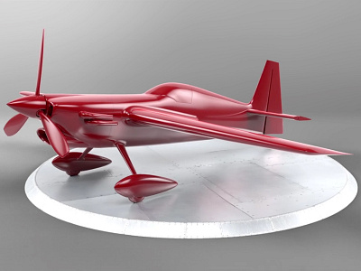 Extra 300 3d extra maya model modeling nurbs photoshop plane render rendering renderman