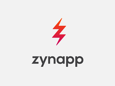 Logo 2d brand branding flash icon lightning logo logotype red type z