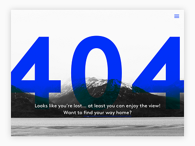 Daily UI #008: 404 page 008 404 daily ui dailyui landing landing page ui ux web