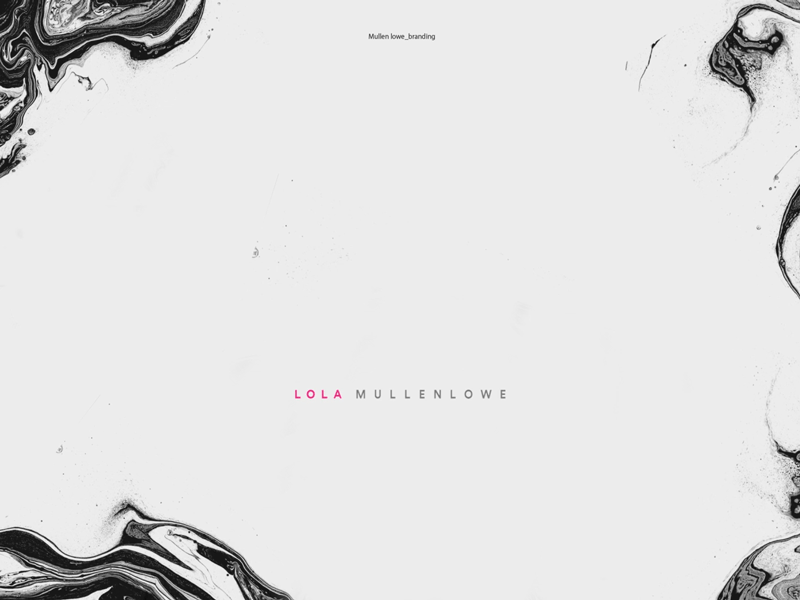 Lola mullen lowe logo animation animation logo lola mullen lowe minimal modern monogram motion octopus