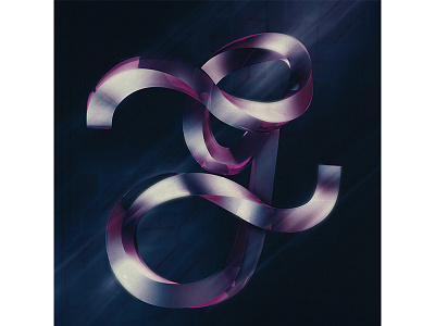 'g' for 36 days of type 36 days of type cinema 4d design ferranhead font g graphic design letter lettering twisted type typography