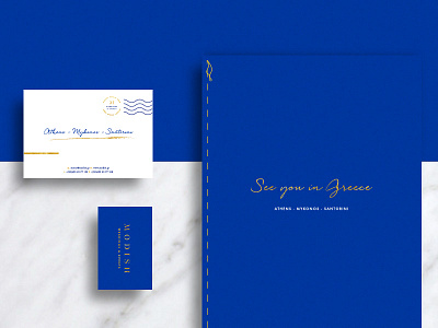 MODISH – Wedding & Events athens branding design destination events goldfoil greece identity santorini stationery wedding