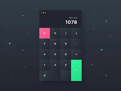 Daily UI #004 calculator dailyui ui