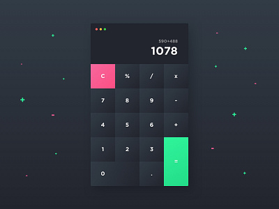 Daily UI #004 calculator dailyui ui